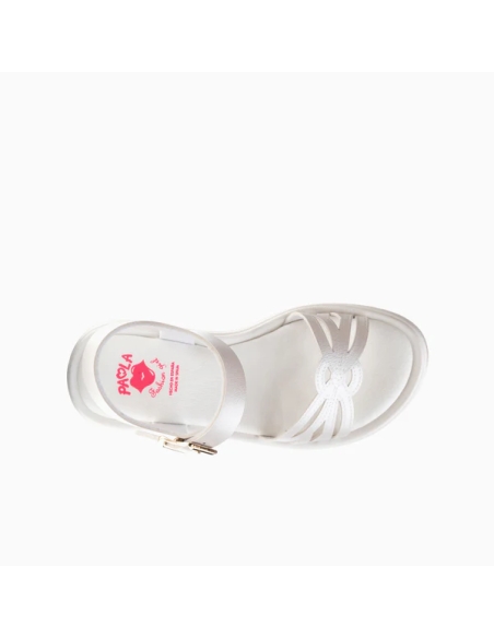 SANDALIA NIÑA PABLOSKY PLATAFORMA BLANCO 876904