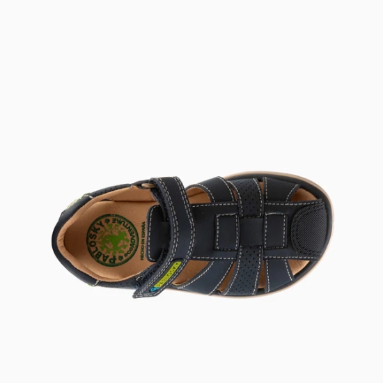 SANDALIA NIÑO PABLOSKY NOBUCK TECH NAVY 518023 2