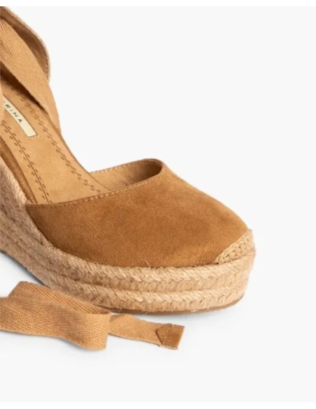 SANDALIAS CUÑAS ESPARTO M 4298 CORINA 10 CM ALTURA CUÑA TRAS