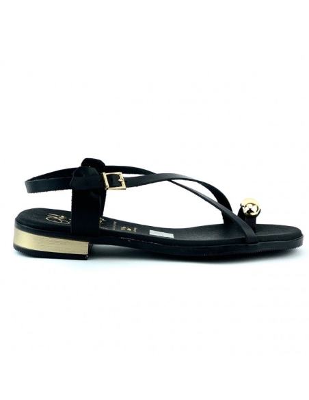 SANDALIA PLANA PIEL PLANTILLA DE GEL 5587 OH MY SANDALS
