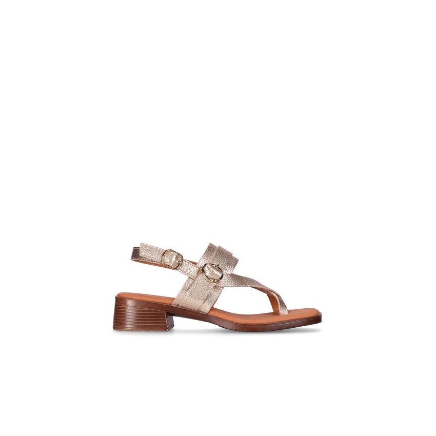 SANDALIAS PLANAS MUJER CHIKA 10 PIEL