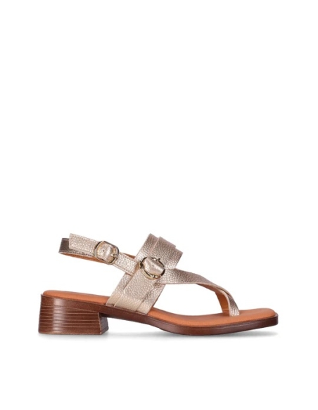 SANDALIAS PLANAS MUJER CHIKA 10 PIEL