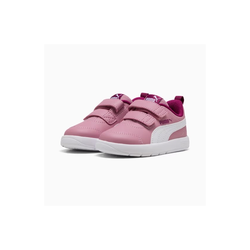 ZAPATILLA DEPORTE NIÑA VELCRO PUMA ROSA