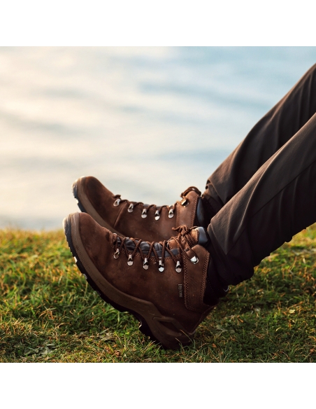 BOTA MONTAÑA HOMBRE PAREDES VELETA MARRON