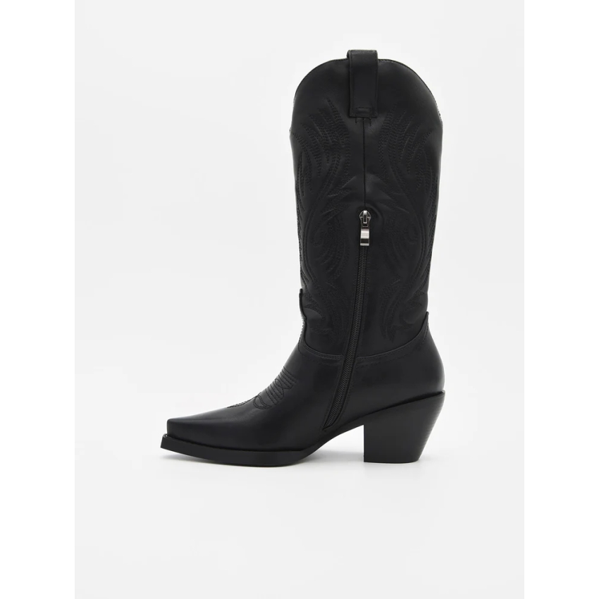 BOTA CAMPERA PLANTA PIEL, CAÑA DECORADA AZAREY