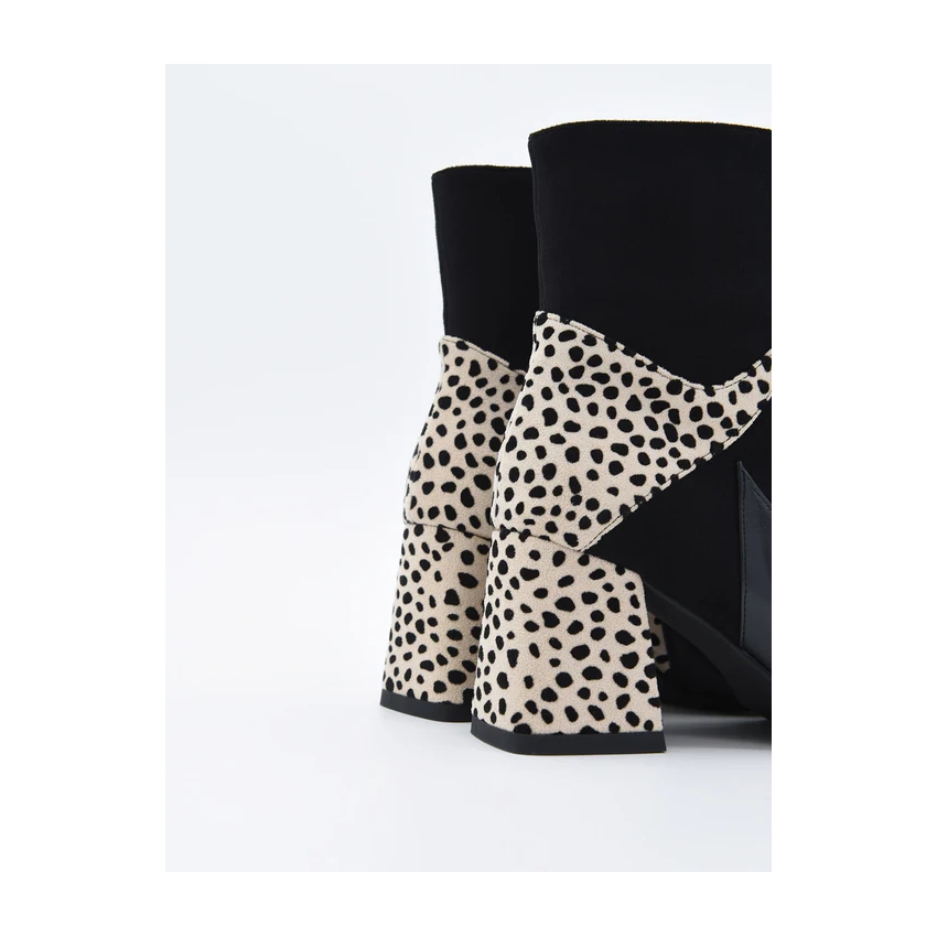 BOTIN TACON AZAREY PLANTA PIEL COMBI LEOPARDO