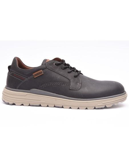 ZAPATOS HOMBRE 9350 BAERCHI ENGRASADO NEGRO SPORT