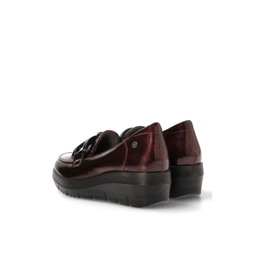 ZAPATOS PLANOS CASUAL 25M585 MY SOFT BURDEOS