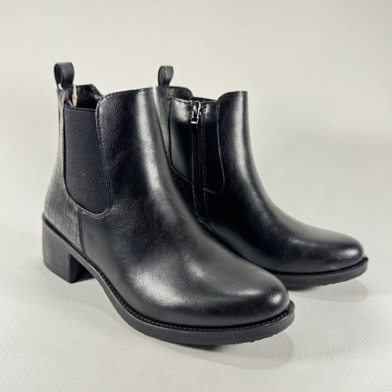 BOTIN TACON BAJO MYSOFT 25M681 NEGRO 2