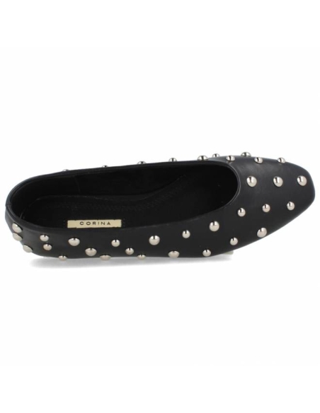 BAILARINAS CORINA PLANAS CON TACHAS REDONDAS M5596