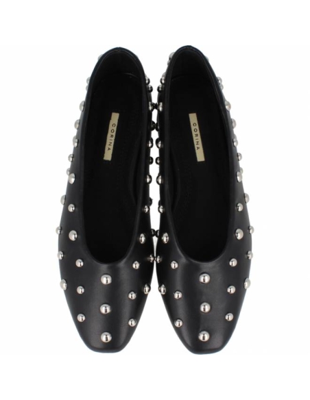 BAILARINAS CORINA PLANAS CON TACHAS REDONDAS M5596