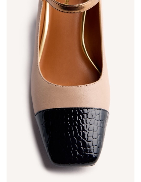 ZAPATOS DE TACON GIOSEPPO OKLEE BEIG