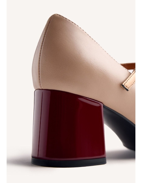 ZAPATOS DE TACON GIOSEPPO OKLEE BEIG