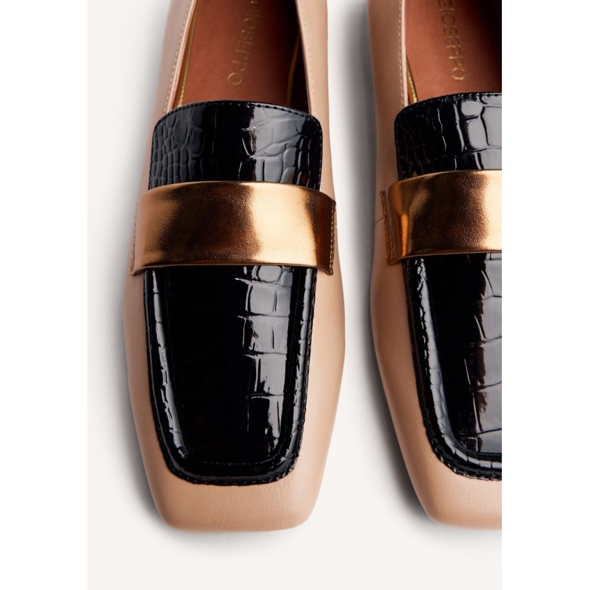 MOCASIN MUJER GIOSEPPO FRIDLEY BEIG