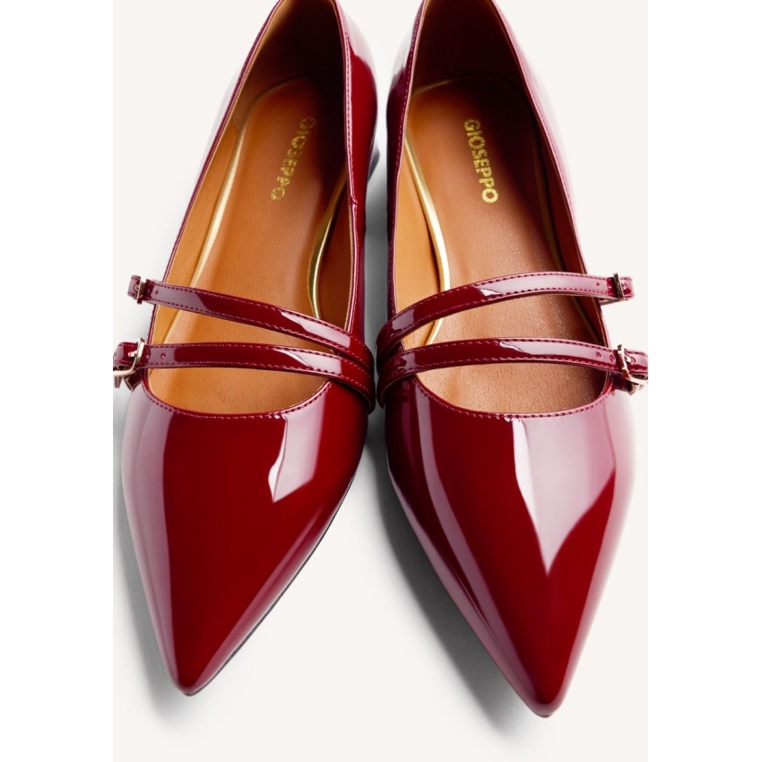 ZAPATOS PLANOS MUJER LUCAN GIOSEPPO BURDEOS