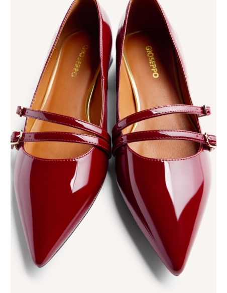 ZAPATOS PLANOS MUJER LUCAN GIOSEPPO BURDEOS