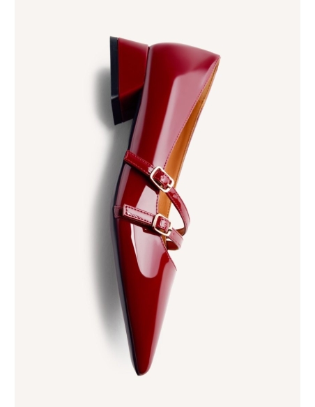 ZAPATOS PLANOS MUJER LUCAN GIOSEPPO BURDEOS