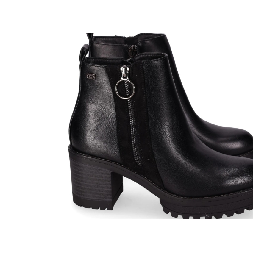 BOTINES PIEL VEGANA DE MUJER CHIKA 10 TACON MEDIO