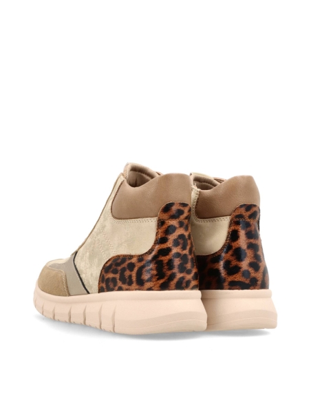 BOTIN CASUAL MYSOFT 25M642 TAUPE