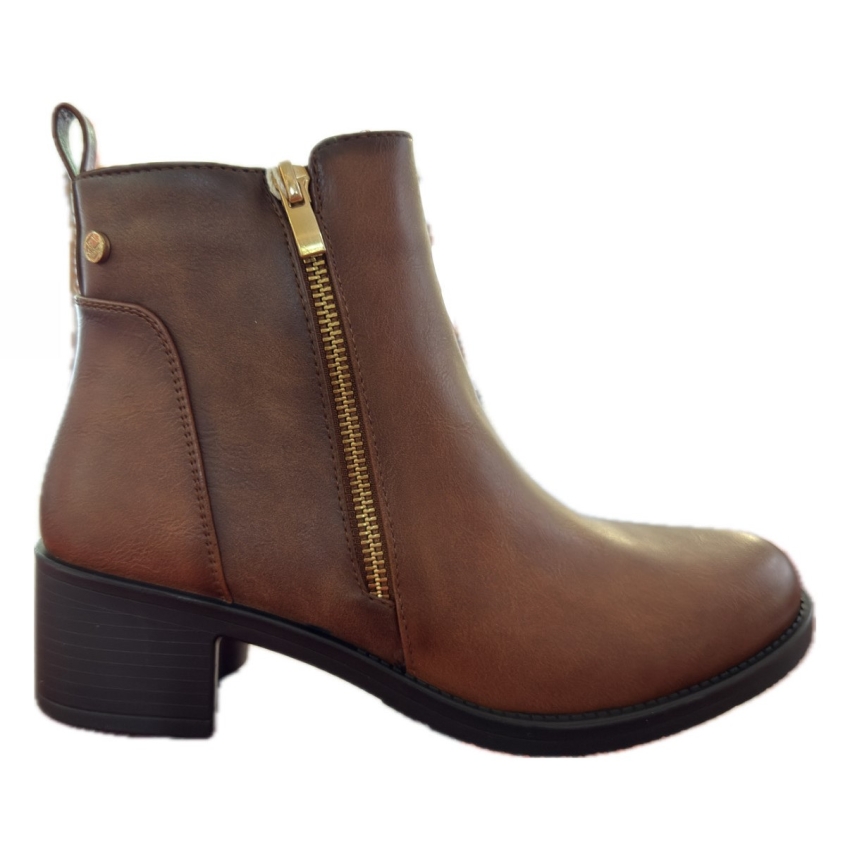 BOTIN TACON BAJO MYSOFT 25M680 CUERO