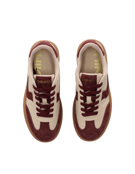 ZAPATILLA CASUAL MUJER NIKITA 03 VINO CHIKA 10