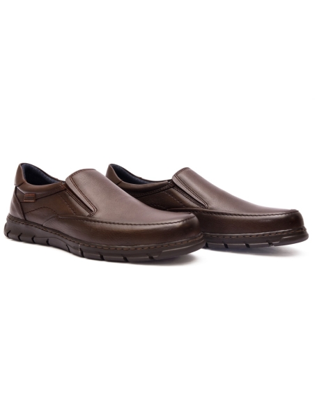 ZAPATOS HOMBRE PIEL MARRON 4191 BAERCHI
