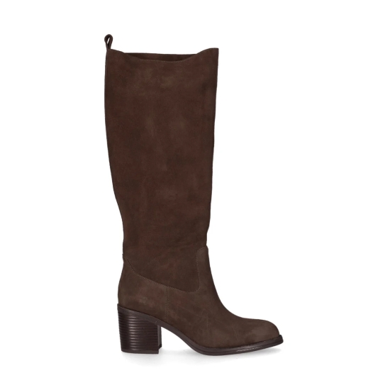 BOTAS MUJER TACON BRUNA CHIKA 10 ANTE MARRON
