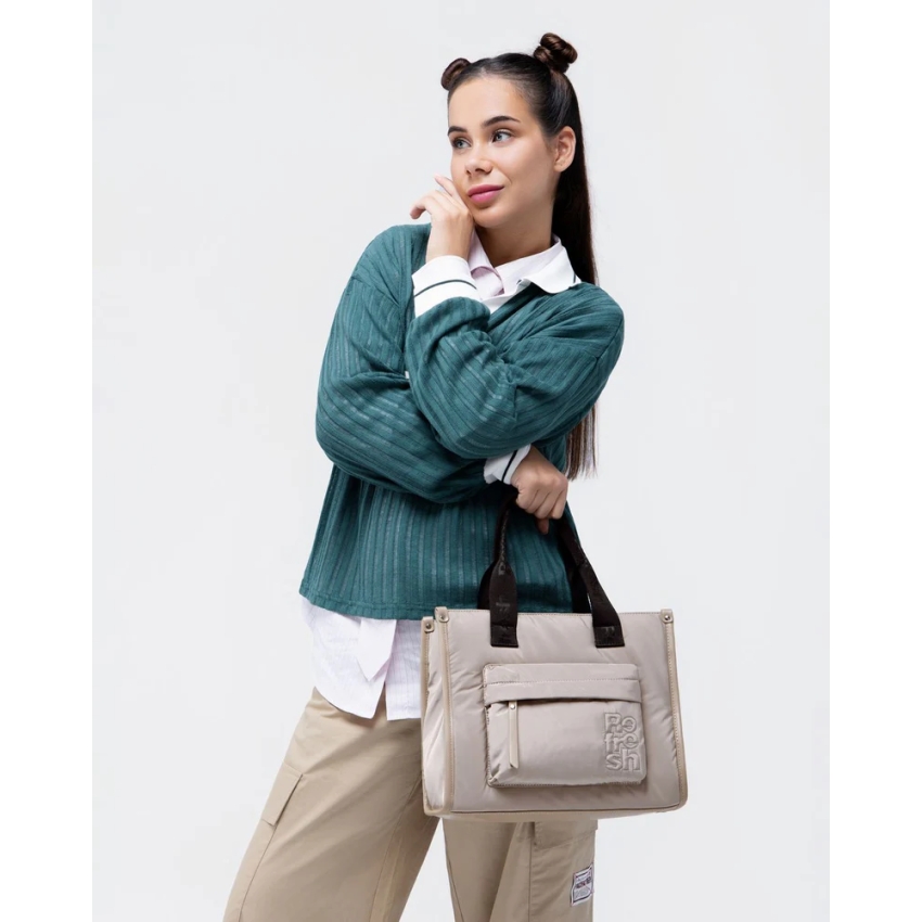 BOLSO SRA BEIG 183325 REFRESH