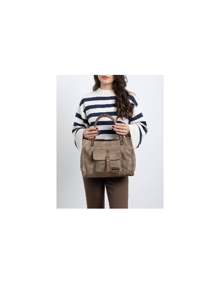 BOLSO SRA TAUPE 183318 REFRESH
