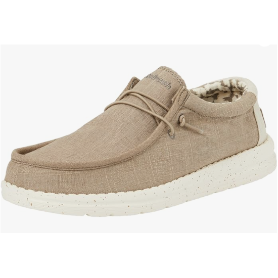 ZAPATILLA WALLABY LONA CHICO REFRESH TAUPE