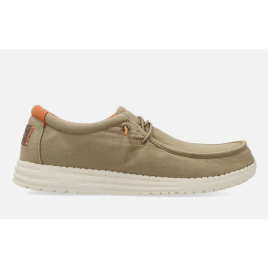 ZAPATILLA WALLABY LONA CHICO REFRESH TAUPE