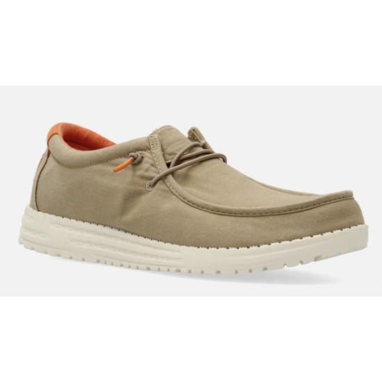 ZAPATILLA WALLABY LONA CHICO REFRESH TAUPE 2