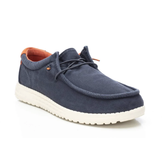 ZAPATILLA WALLABY LONA CHICO REFRESH NAVY 2