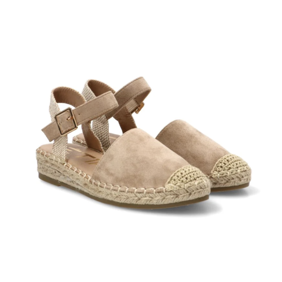CUÑAS DE YUTE MUJER PLANAS 20051 TAUPE ETIKA 2