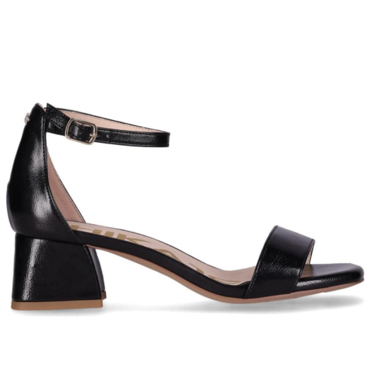 SANDALIAS DE TACON BAJO PIEL VEGANA MUJER MELANIA 12 CHIKA 1
