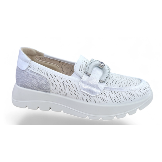 MOCASIN MUJER PIEL VEGANA PICADA MY SOFT