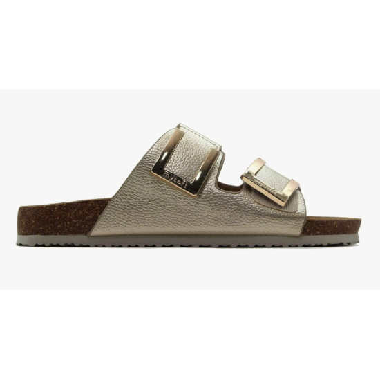 SANDALIAS PLANAS MUJER DESTALONADA PIEL VEGANA MY SOFT 2