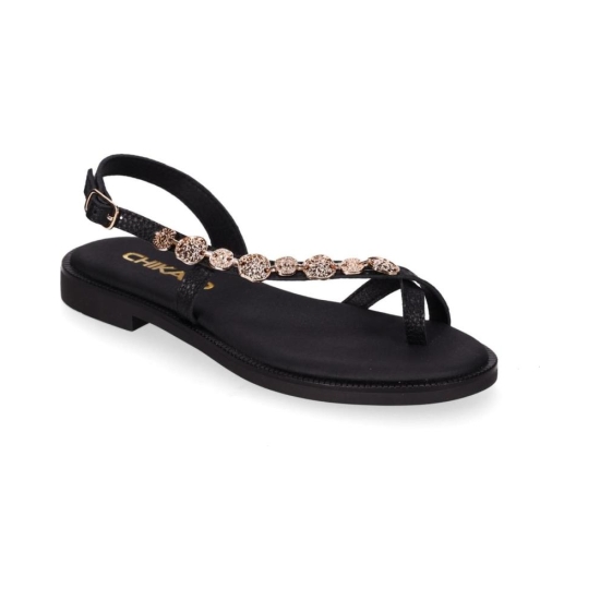 SANDALIAS PLANAS MUJER PIEL CHIKA 10 COINS 02