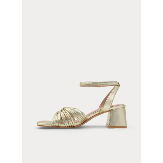SANDALIAS DE TACON CUADRADO MUJER PULSERA TOBILLO PLANTA PIE 2