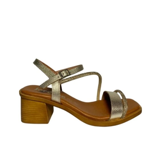 SANDALIAS DE TACON BAJITO MUJER PLANTILLA DE GEL 4180 JORDAN