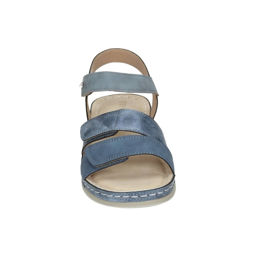 SANDALIAS PLANAS MUJER MY SOFT VELCROS