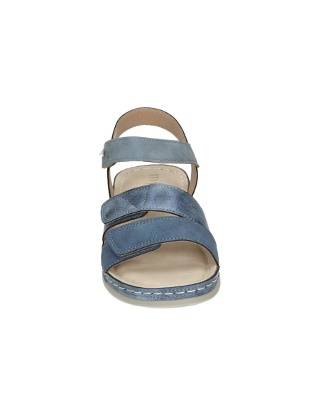 SANDALIAS PLANAS MUJER MY SOFT VELCROS