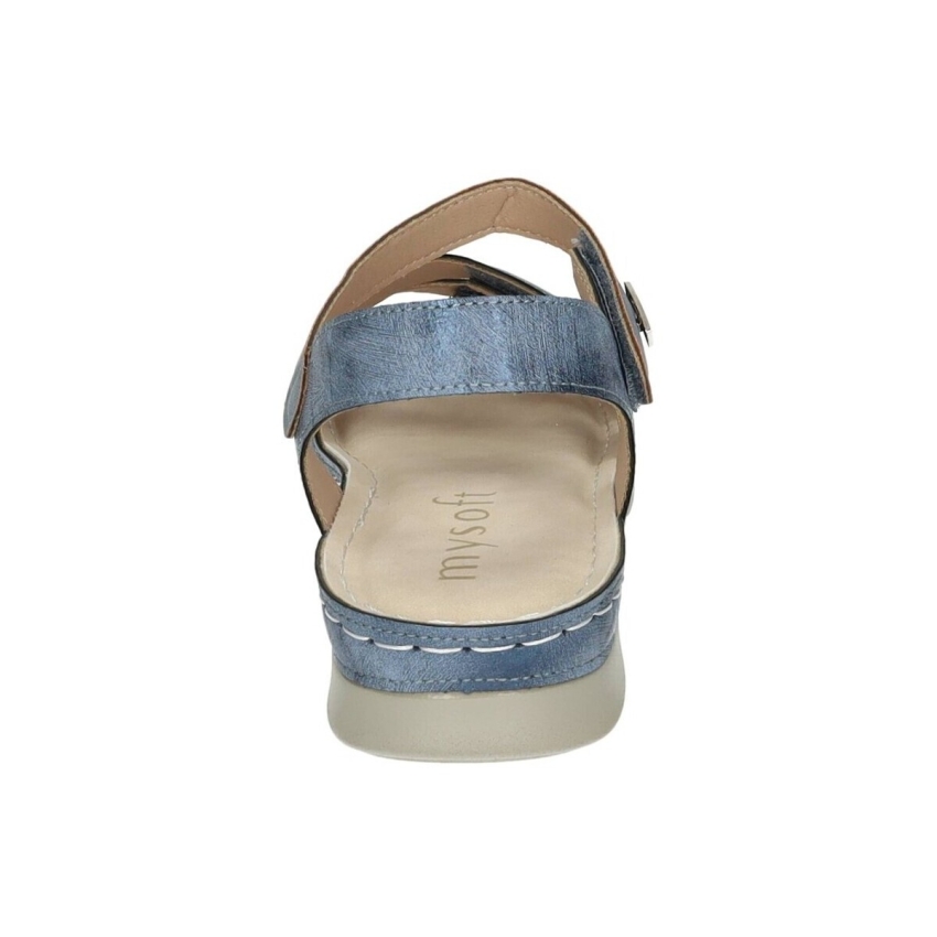 SANDALIAS PLANAS MUJER MY SOFT VELCROS