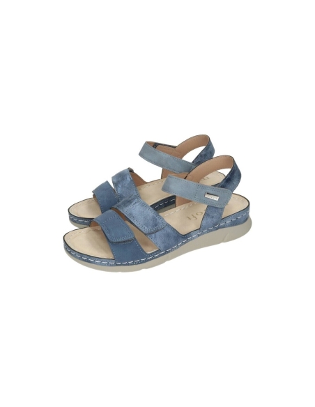 SANDALIAS PLANAS MUJER MY SOFT VELCROS