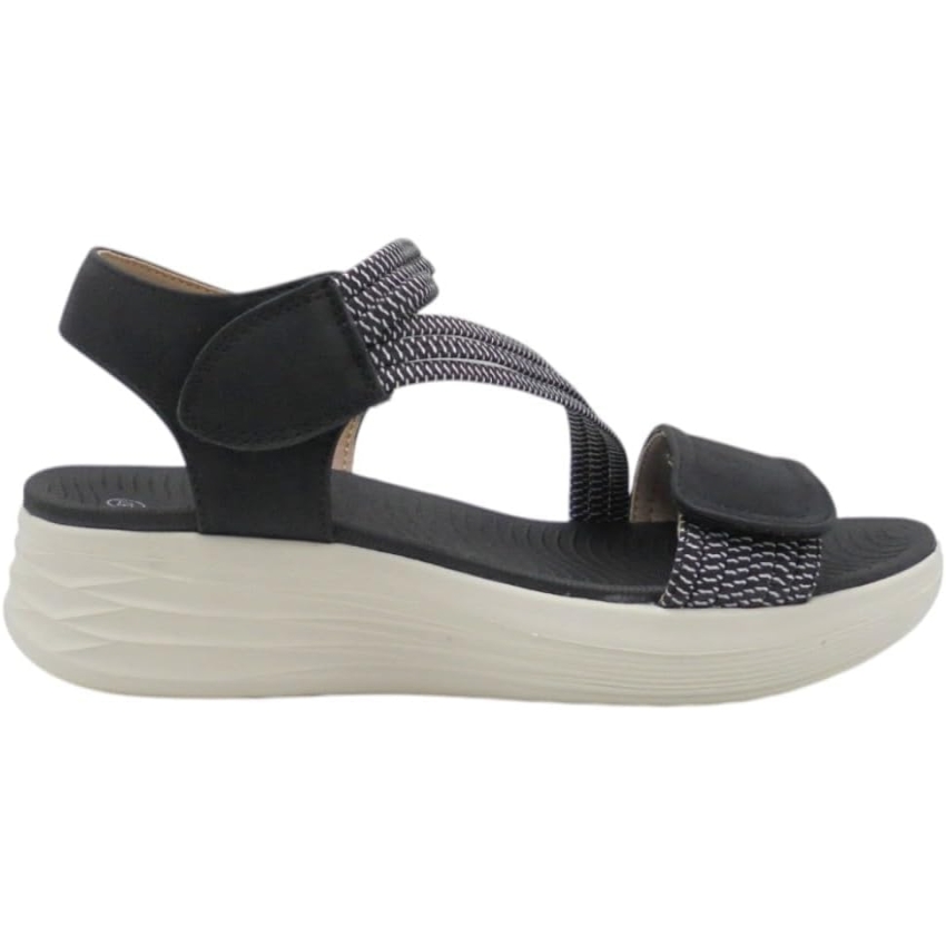 SANDALIAS PLANAS MUJER MY SOFT CON VELCROS