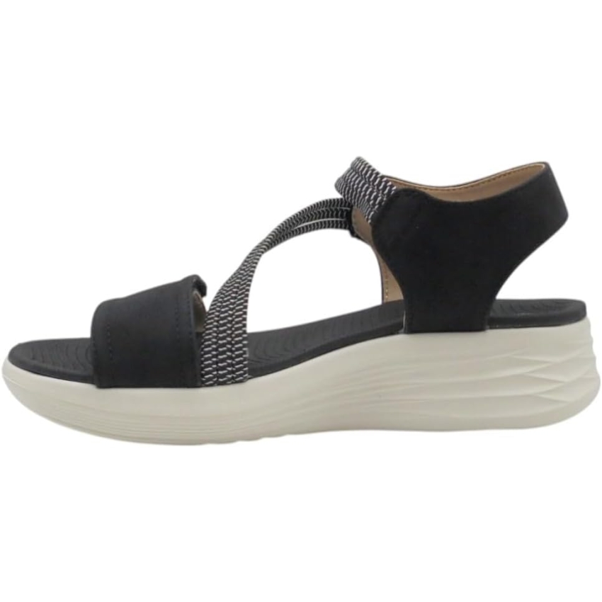 SANDALIAS PLANAS MUJER MY SOFT CON VELCROS