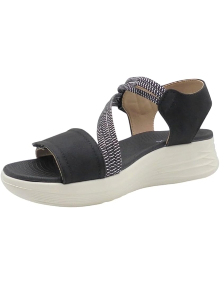 SANDALIAS PLANAS MUJER MY SOFT CON VELCROS