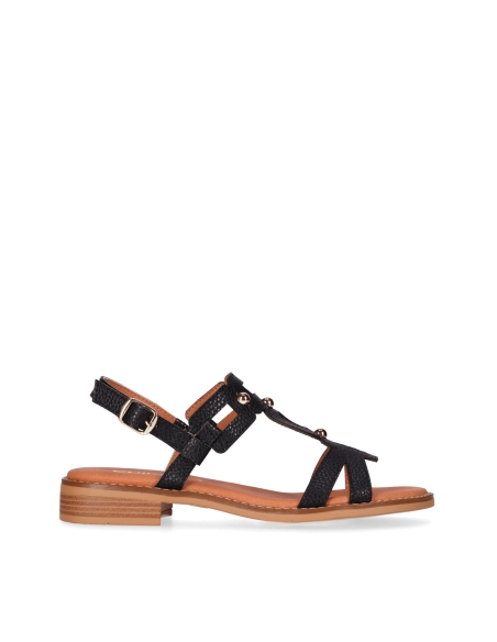 SANDALIAS DE TACON BAJO MUJER PIEL CHIKA 10 MILENA 02