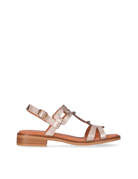 SANDALIAS DE TACON BAJO MUJER PIEL CHIKA 10 MILENA 02