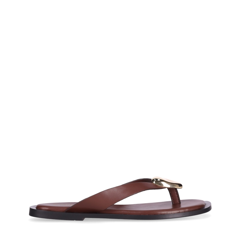 SANDALIAS PLANAS MUJER PIEL VEGANA CHIKA 10...